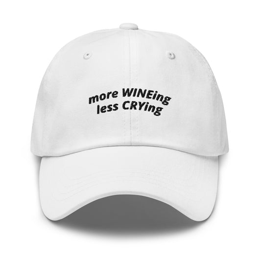 more WINEing - less CRYing Caps